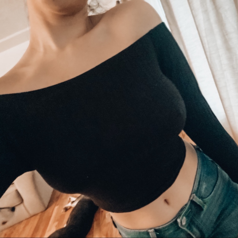 Off the shoulder top